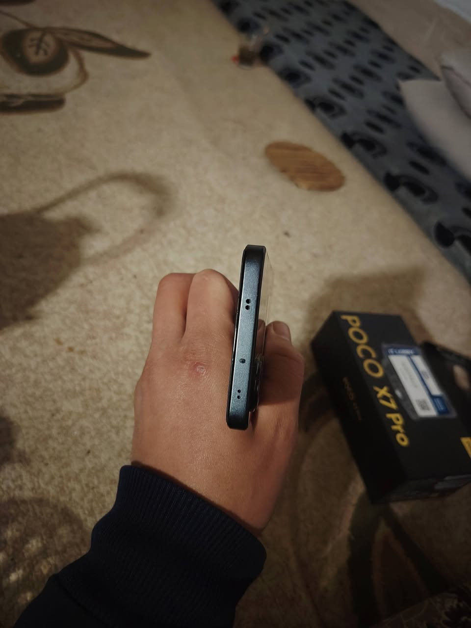 للبيع شاومي بوكوx7pro ذاكرة512 ذاكرة عشوائية24 لون اسود مابيه ولاشخط ولاعذر اخو الجديد غير مفتوح كامل الاغراض الاصلية مع ضمان18 شهر وفاتورة الشراء السعر 350الف دينار قفل


**إذا كنت صاحب هذا الإعلان وتريد حذفه لأي سبب، رجاءا أرسل رسالة إلى الدعم الفني**