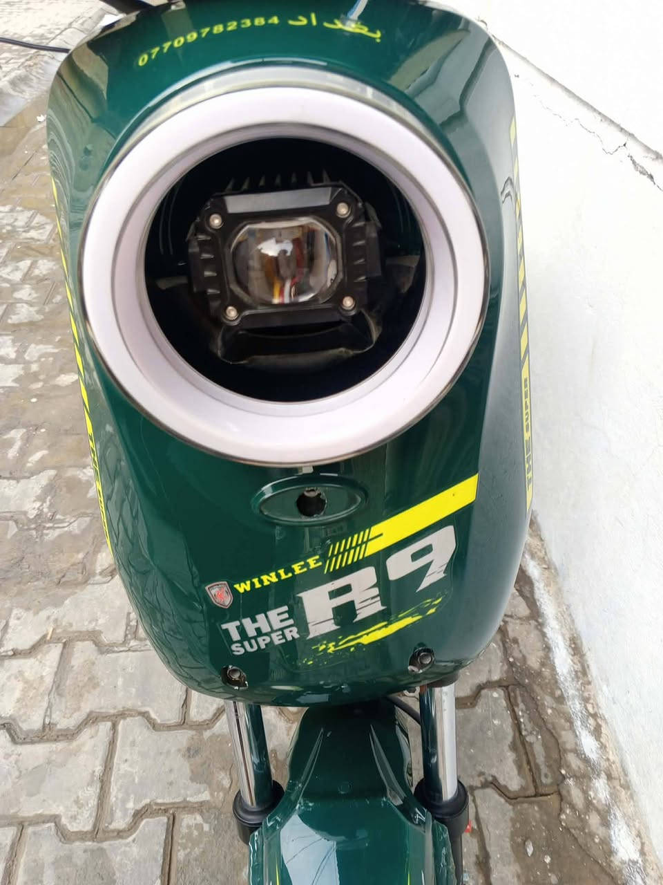 السلام عليكم دراجه R9
مرايات وبومه وزوم وسله وبايدرات 
اي شخط مابيهة  
المكان بغداد الجديدة  شارع المسبح 
الرقم  ***********
السعر  425  وبيهة مجال 
موديل 2025
للبيع اي شي مابيهة موجود بيهة
