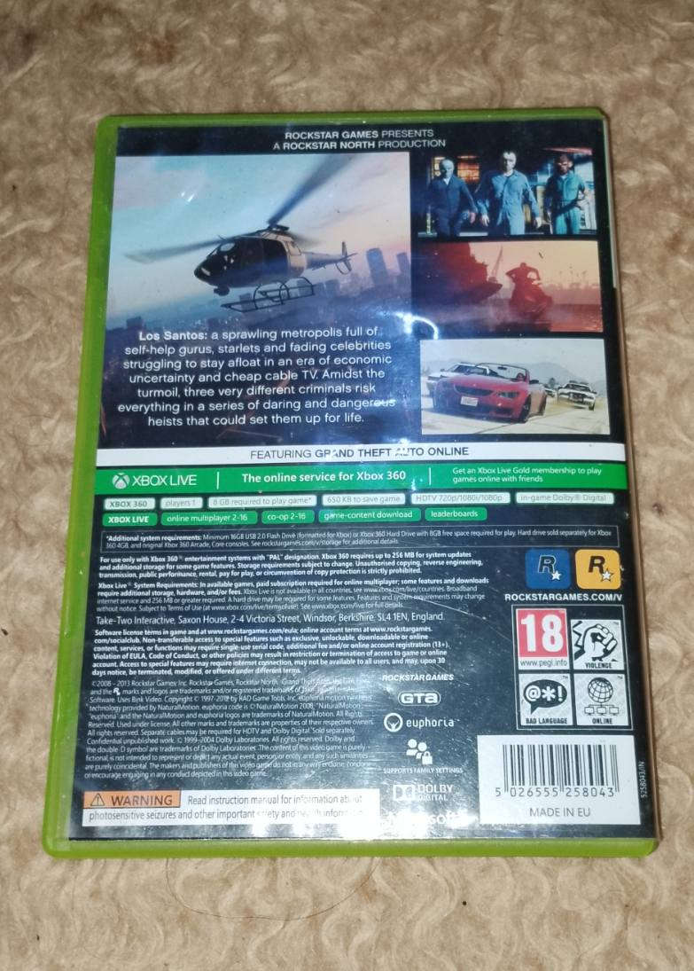 سلام عليكم أخوان GTA كامه معه المنوال والخريطه تحتوي عله قرصين نضافت الاقراص 💯 السعر 20 ألف


**إذا كنت صاحب هذا الإعلان وتريد حذفه لأي سبب، رجاءا أرسل رسالة إلى الدعم الفني**