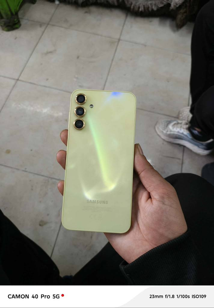 ✅جهاز : SAMSUNG A15
مواصفات الجهاز : 
Ram:256
Ram:8+8
الشاشة 6.5 بوصة - 90 هرتز - Super AMOLED
الكاميرا50 + 5 + 2 ميجابكسل 
المعالجMediatek Helio G99
البطارية والشحن السريع5000 مللي أمبير - 25w
Made in Vietnam
بسعر / 175 الجهاز نضيف استخدام اسبوع فقط  ويا فقط كفر  

 العنوان بغداد الشعلة  او الكاظمية 
متواجد خاص
رقمي  ***********
ماعندي توصيل بغداد, العراق
