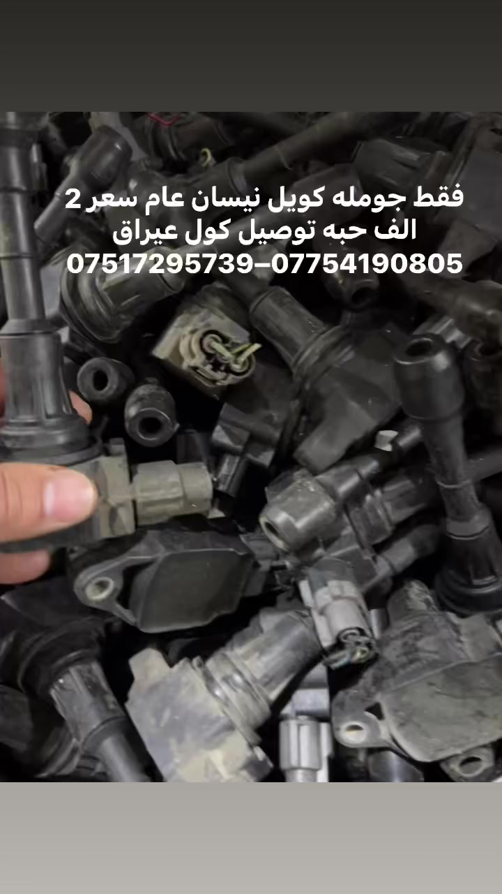 فقط جومله كويل نيسان عام سعر 2 الف حبه توصيل كول عيراق ***********–***********
