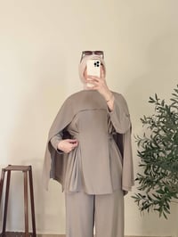٣ قطع • قماش دابل صيفي • مقاسات ٣٨-٥٠
