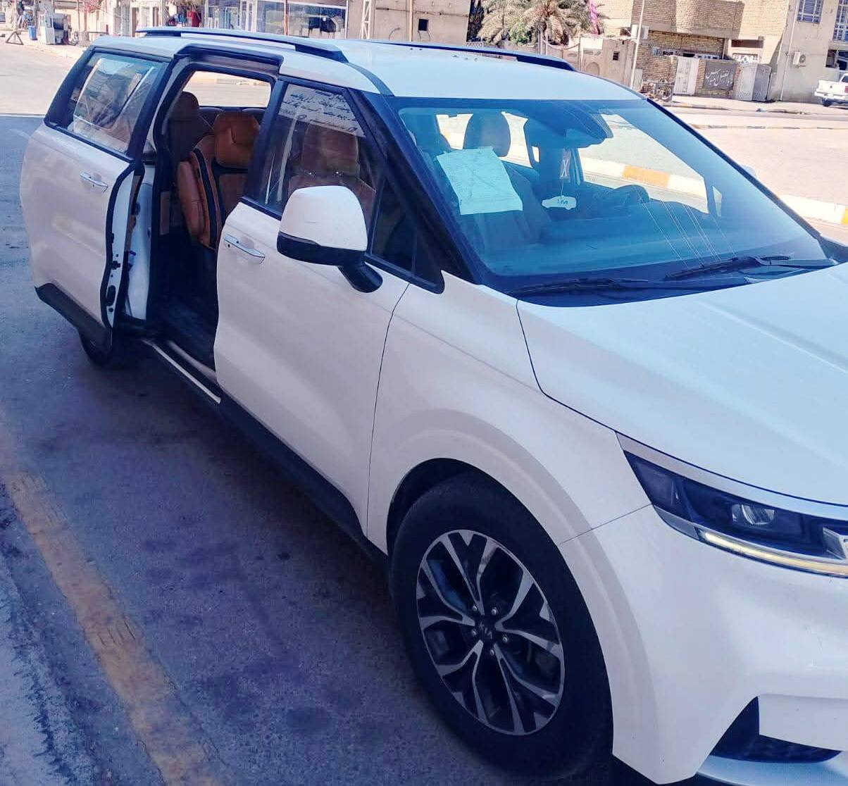 السلام عليكم
كيا / كرنفال 2023 للبيع او المراوس بستاركس مسكر مفتوح.. 

حجم المكينه : 3500 V6 فقط قطعتين رش اكلير  

السعر //285ورقه
مكان السياره كوت

#مواصفاتها

1/ ,10راكب

2/ تشغيل عن بعد

3.بصمه+بصمت ابواب

نظام ايكو + سبورت. نورمال

5.ويل كب

نظام تحديد وتثبيت سرعة

7.حساسات خلفي امامي

8.بيبان كهرباء

9.لايتات لد

10.لايتات زنون

كامرة خلفية

12.اشاير بالمري

13.رادارات 360

14.كشنات جلد

15.ثلاث قطع تبريد

16.هيترات بلكشنات حار بارد
17.هندبريك بصمه
نظام غاز و نظام بنزين
19.هيتر بالاستيرن
20.كشافات
21.مري شفط

22.تحديد مسار

جاهزه مرقم بغداد انگليزي
خصوصي
واتساب او اتصال ***********
