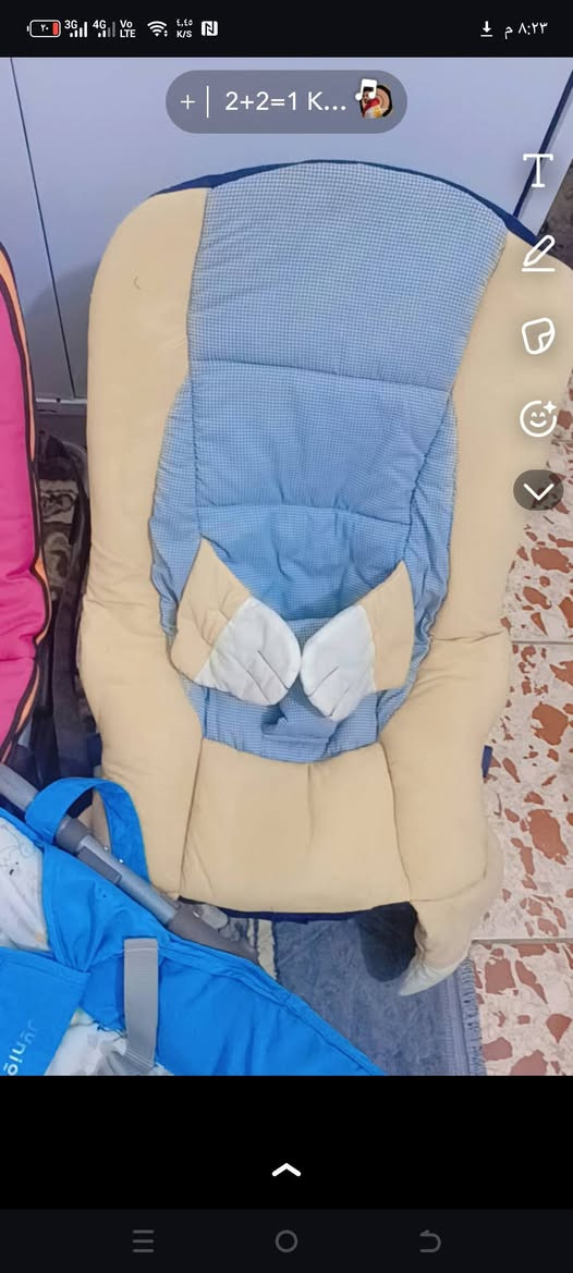25وتوصيل 2000كل المحافظات 
 كلش حلو للطفل هوه كرسي ومنام 
مثل حضن الام


**إذا كنت صاحب هذا الإعلان وتريد حذفه لأي سبب، رجاءا أرسل رسالة إلى الدعم الفني**