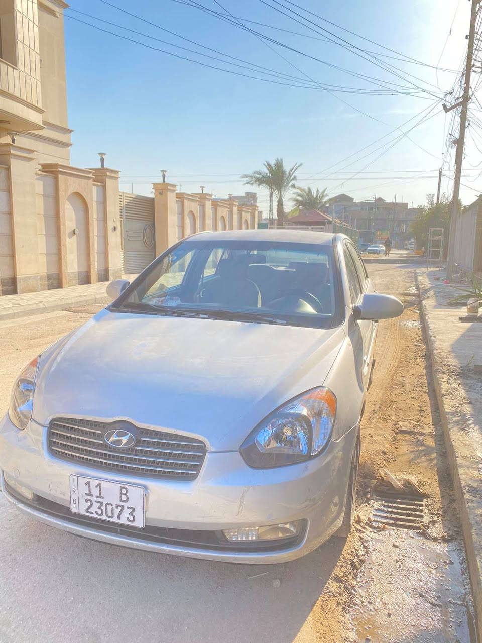 اكسنت خليجي ١٦٠٠ سياره نضيفه كير ومكينه جاهزه سياره مشروع وطني رقم الجديد مكاني بغداد بلديات رقمي ***********
