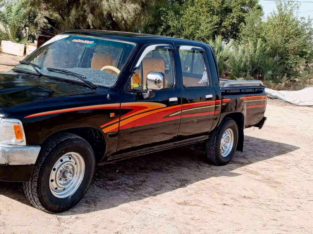 تويوتا موديل 1991 رقم ذي قار الماني مشروع وطني تحويل ثاني يوم سياره كفاله لا گلبه ولا دعمه مصبوغه جمالية مكينه 3y وكير 5. حدادية جديدة كهربائيات كلها شغالة .السعر /50/ وبيه مجال . المكان ذي قار الغراف 
‏‪***********‬‏
‏‪***********‬‏
