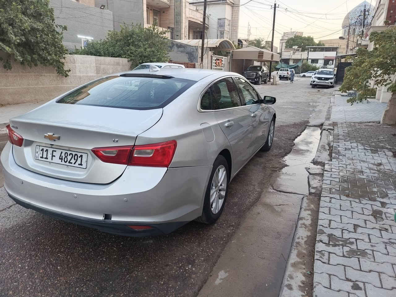 السلام عليكم 
للبيع شوفرليت ماليبو 2018 LT
محرك 1500 توربو
كير ATF
رقم بغداد بأسمي
سنوية جديدة ليحد 2031 هزة جديدة 
وارد امريكي الحادث خلفي 
البچم كبس 
صور الحادث مرفقة مع السونار 
المكان بغداد الكرادة 
السعر 88 
*********** للاستفسار
