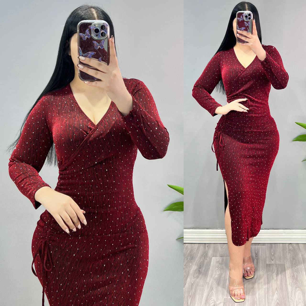 فستان أنيق بتصميم راقي ولمعة ناعمة يخطف الأنظار 🤍
فستان أنثوي مرتب مع فتحة جانبية تعطيك إطلالة فخمة ومميزة في العيد 💕

قماش سلفر ستريتش بلمعة مرشوش ستراس 🤍

القياسات : فري سايز يلبس من وزن 50 ألى وزن 85 كيلو قماش مطاط ✔️ 

🚘يوجد خدمة توصيل لجميع محافظات العراق ٤ الاف🚘

#ملابس #فستان


**إذا كنت صاحب هذا الإعلان وتريد حذفه لأي سبب، رجاءا أرسل رسالة إلى الدعم الفني**