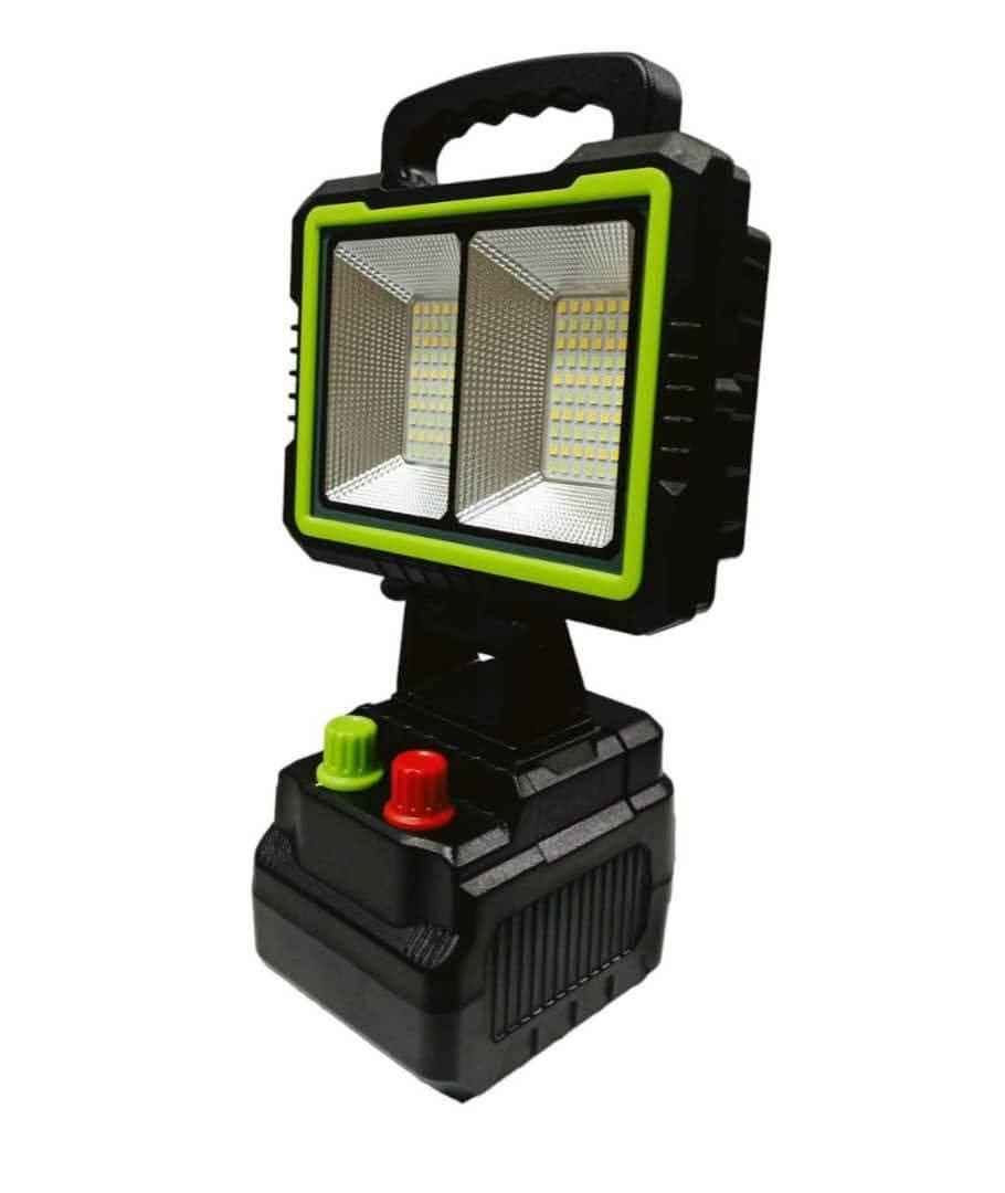 كشاف محمول يعمل بالشحن بالطاقة الشمسية ☀️أو الكهرباء 🔌
موديل GD-2305A
🔰 كشاف محمول 
🔰إضاءة عالية شديدة السطوع
🔰يمكنك التحكم بشدة الضوء  ولون الضوء 
🔰استطاعة 150 واط
🔰 مزود بلوح طاقة مدمج لشحن البطارية
🔰 بطارية تدوم طويلًا 8000 ميلي أمبير ⚡
🔰 مخرج USB لشحن الموبايل للطوارىء الدار البيضاء, المغرب


**إذا كنت صاحب هذا الإعلان وتريد حذفه لأي سبب، رجاءا أرسل رسالة إلى الدعم الفني**