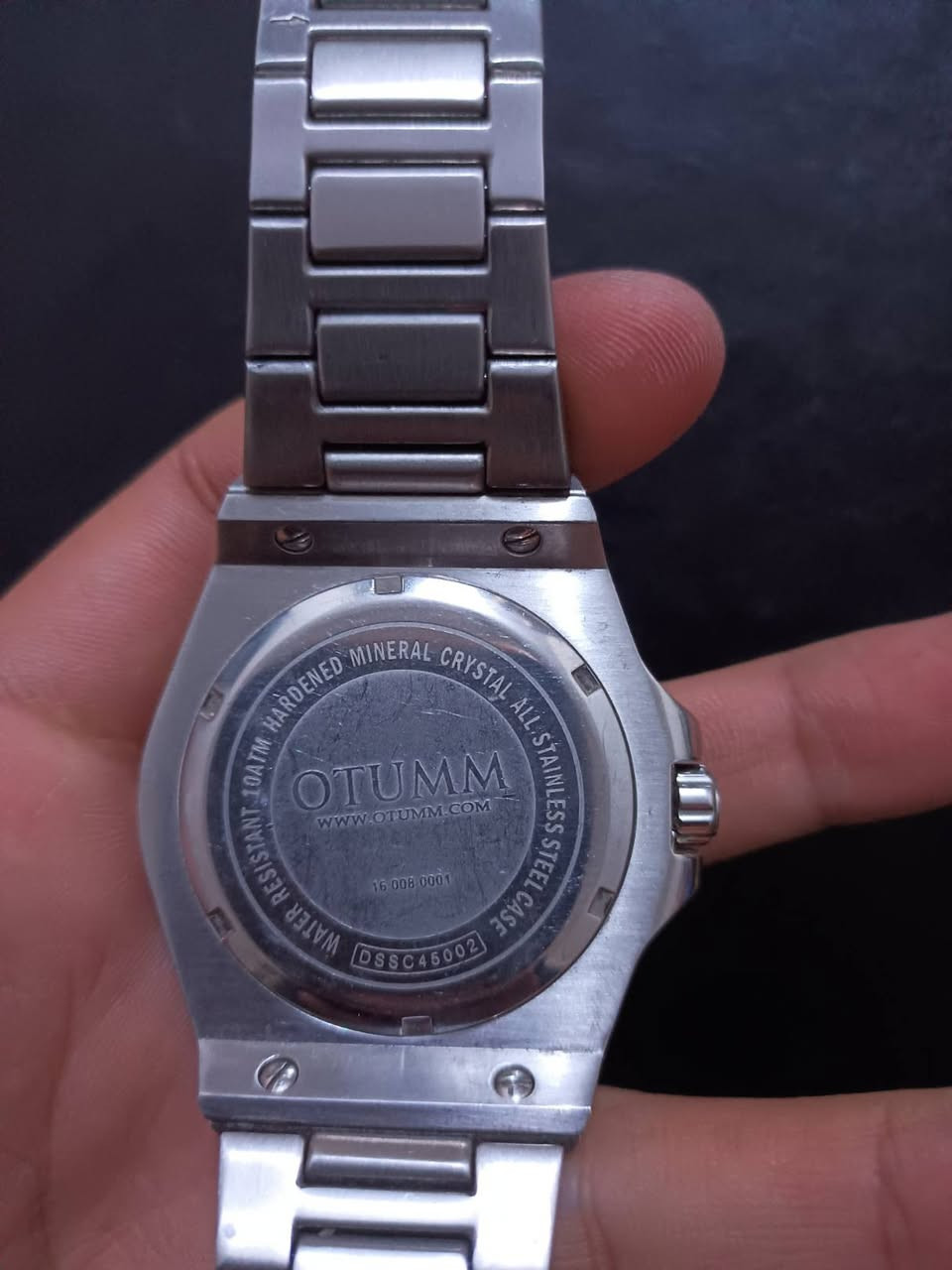 السلام عليكم 
ساعة OTUMM بالة
بطارية 
نافذ شهري 
لامينوس 
رنگ دوار 
القطر 42
معدن ستيل 
السعر 65
موجود توصيل


**إذا كنت صاحب هذا الإعلان وتريد حذفه لأي سبب، رجاءا أرسل رسالة إلى الدعم الفني**