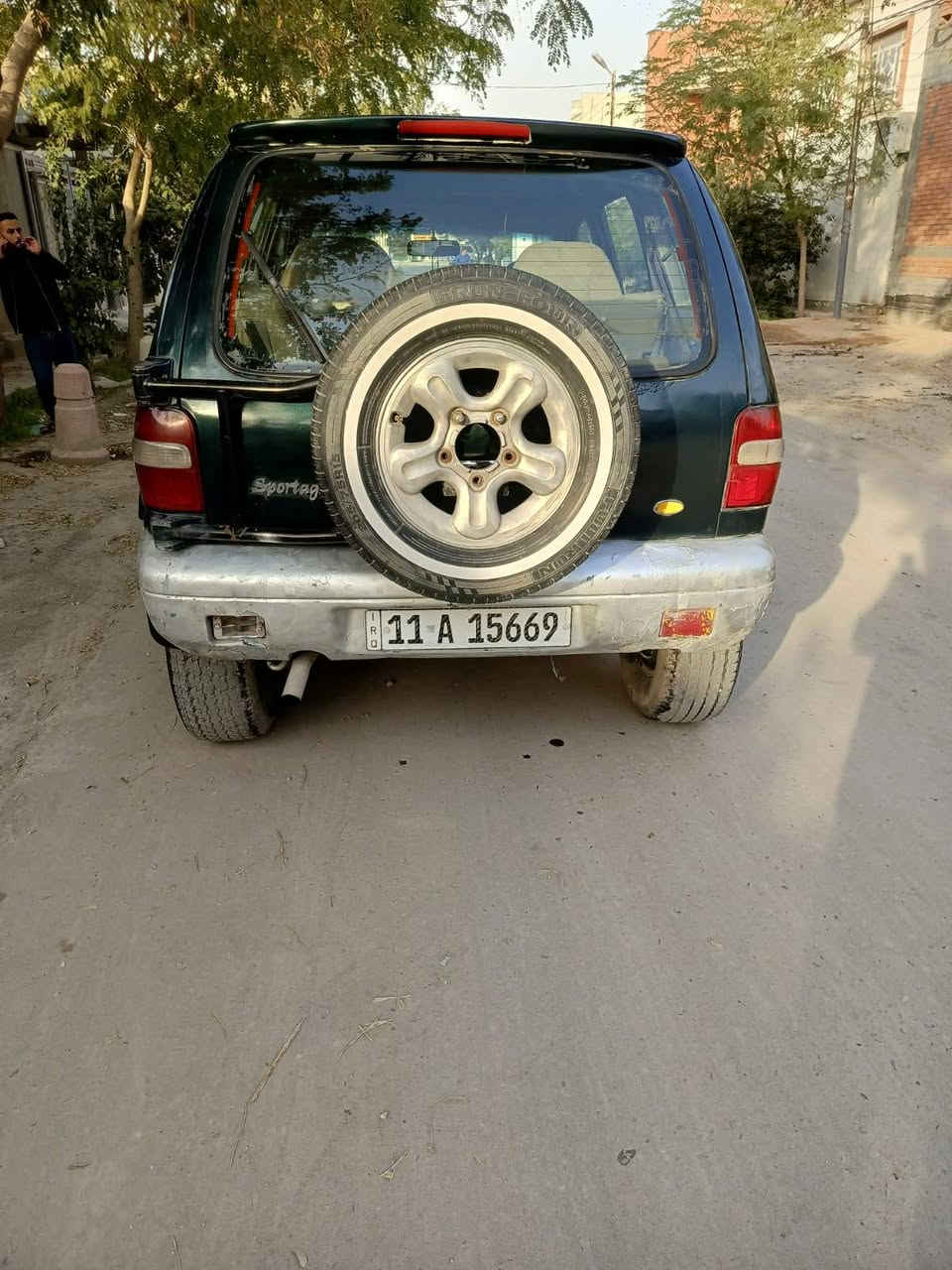 #يالله سلام عليكم كيا سبورتج  موديل 1995 رقـم بغداد النكليزي جديد بسمنه تحويل مباشر مكفوله من ضربه فـول اوتماتيك مصبوغه عـام للجمالية فقط
مكينه وكير حاوية جاهزه من كلشي  الـسعر 33بية مجال قليل عيوني حله باب مشهد للاستفسار على الرقـم الهاتف ***********
