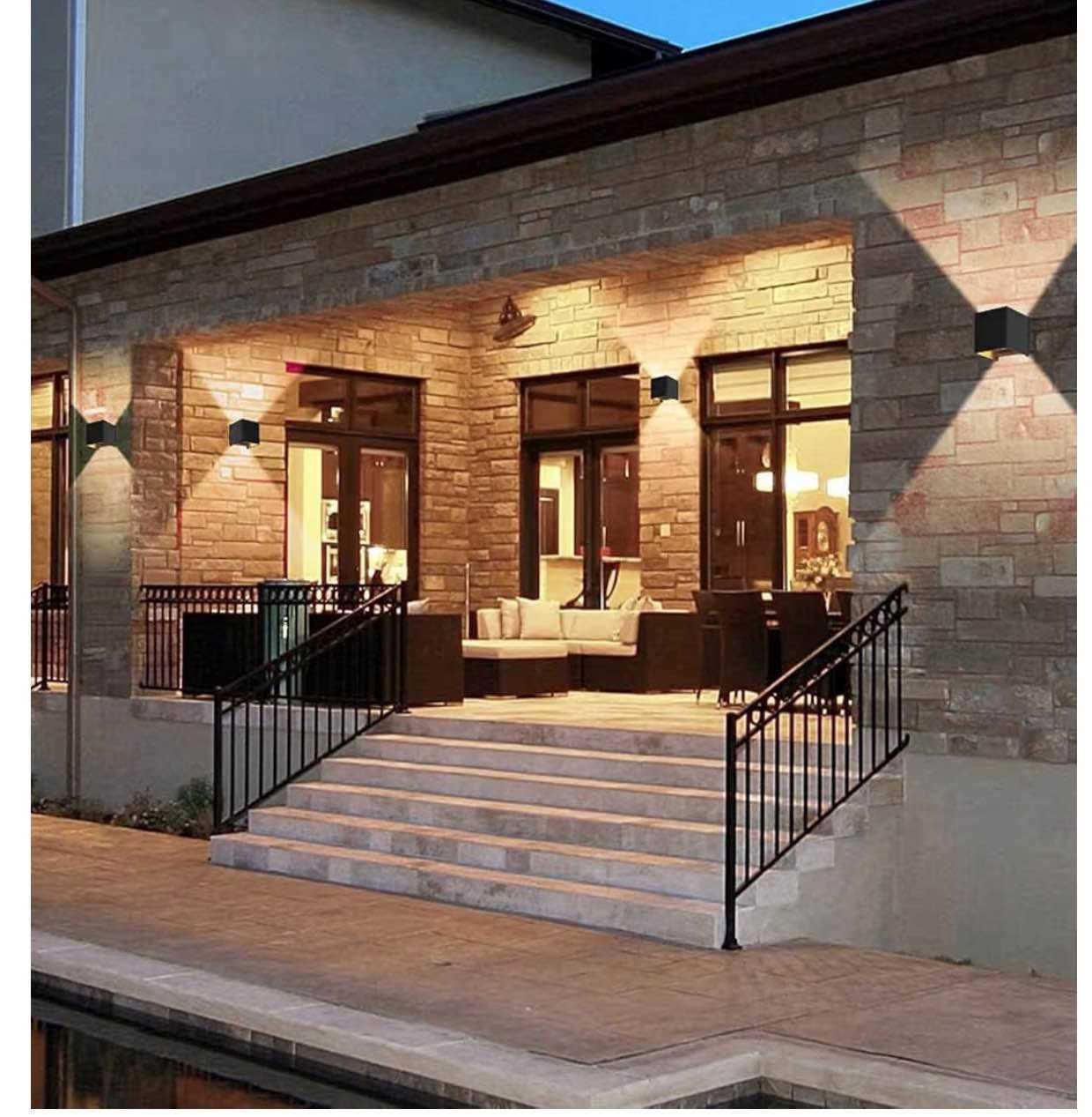 4-Pack Outdoor Wall Lights Exterior/Interior. 4.33''Square Modern LED Wall Sconce,Up Down Lights Outdoor IP65 Exterior Light Fixtures.15W Warm Light 3000K Aluminum Outdoor Wall Lighting Fixtures. Irving, TX


**إذا كنت صاحب هذا الإعلان وتريد حذفه لأي سبب، رجاءا أرسل رسالة إلى الدعم الفني**