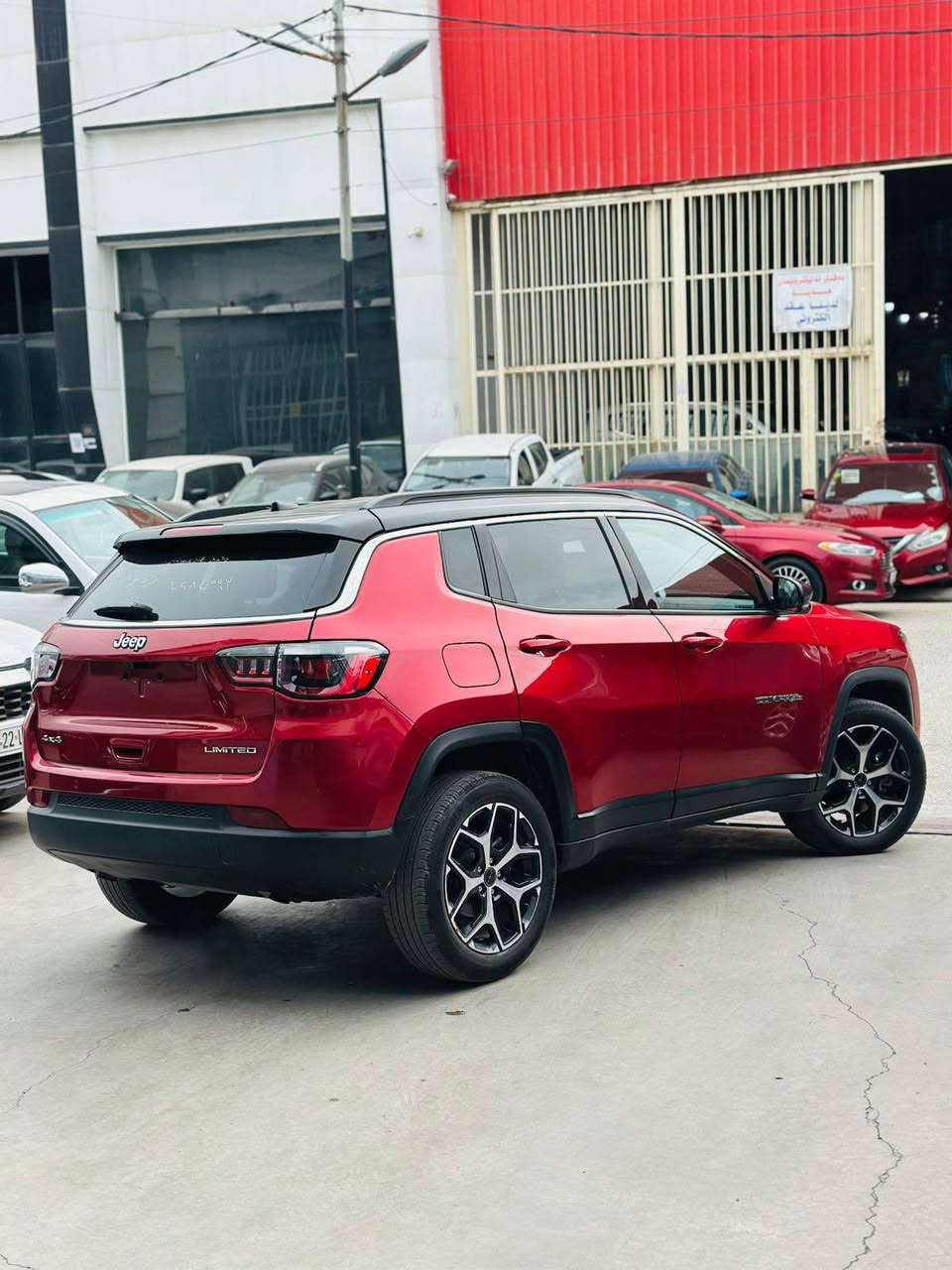 جيب كومباس موديل 2025
مواصفات فول الفول بس بدون فتحه 
لمتت سقف اسود بلادي 
فورويل 
بصمه 
تشغيل عن بعد 
مسار الطريق 
تحديد سرعه 
مانع تزلق 
سكان تحكم 
رادارامامي 
رادار خلفي 
مرايا رادار 
ويلكب 
الصبخ ابيع حيزام 
 تترقم اربيل دهوك سليمانيه 
عنوان اربيل سعر 117 ورقه 
واتصاب ***********9 أربيل, العراق
