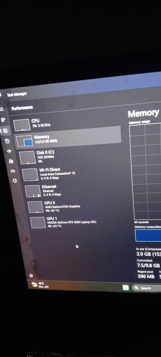 السلام عليكم عندي لابتوب عمرة 5 سنين صار  Lenovo ideapad gaming 3 اكو احد يشتري ب 700  مكاني السيدية وما عندي توصيل 

مواصفاتة: معالج 5600h رام 6  rtx 3060 كرت شاشة   144 hz


**إذا كنت صاحب هذا الإعلان وتريد حذفه لأي سبب، رجاءا أرسل رسالة إلى الدعم الفني**