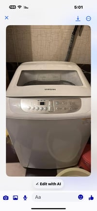 غسالة سامسونج • نظيفه جدا