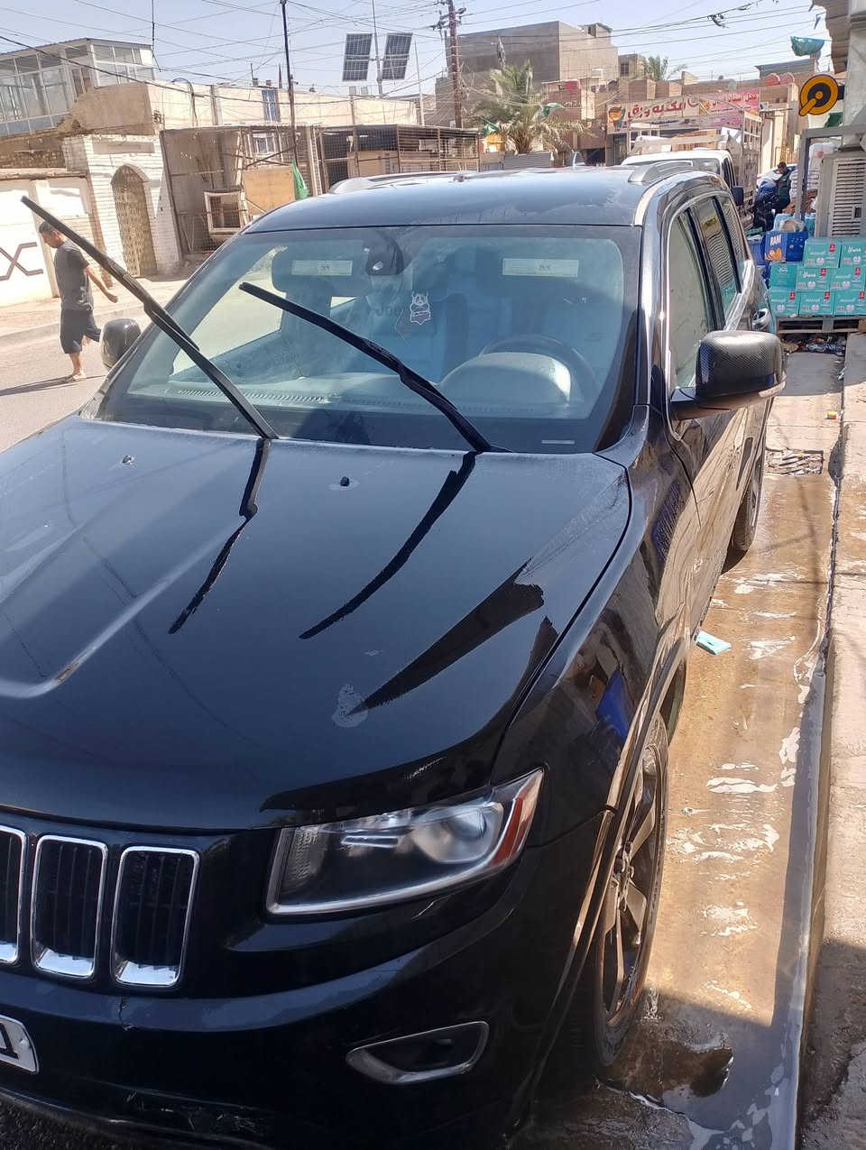 السلام عليكم
جيب شيروكي موديل 2015
فول عده البنوراما 
ماشيه 140
السعر 160 وبيها مجال  
رقم صاحب السيارة 
***********
تحويل ثاني يوم رقم بغداد
