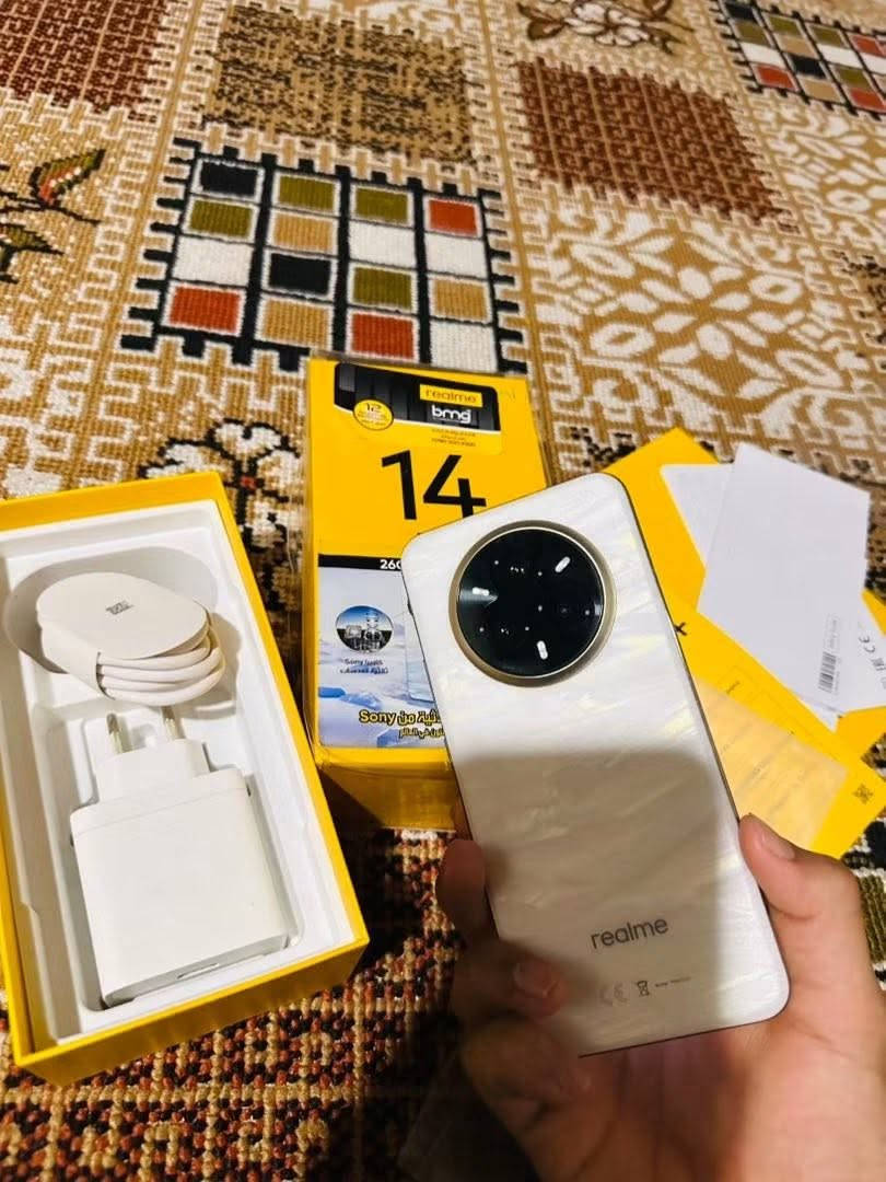 reqme 14 pro +
شباب نطيحه الله شاهد جهاز نضيف من كلشي صارلي من مأخذه٥اشهر جهاز نضافته ٩٩/١٠٠ذاكره٥١٢رام 24 سريع80w 
سبب البيع مستعجل علا بيعته مكاني نجف مشخاب سعر خاص


**إذا كنت صاحب هذا الإعلان وتريد حذفه لأي سبب، رجاءا أرسل رسالة إلى الدعم الفني**