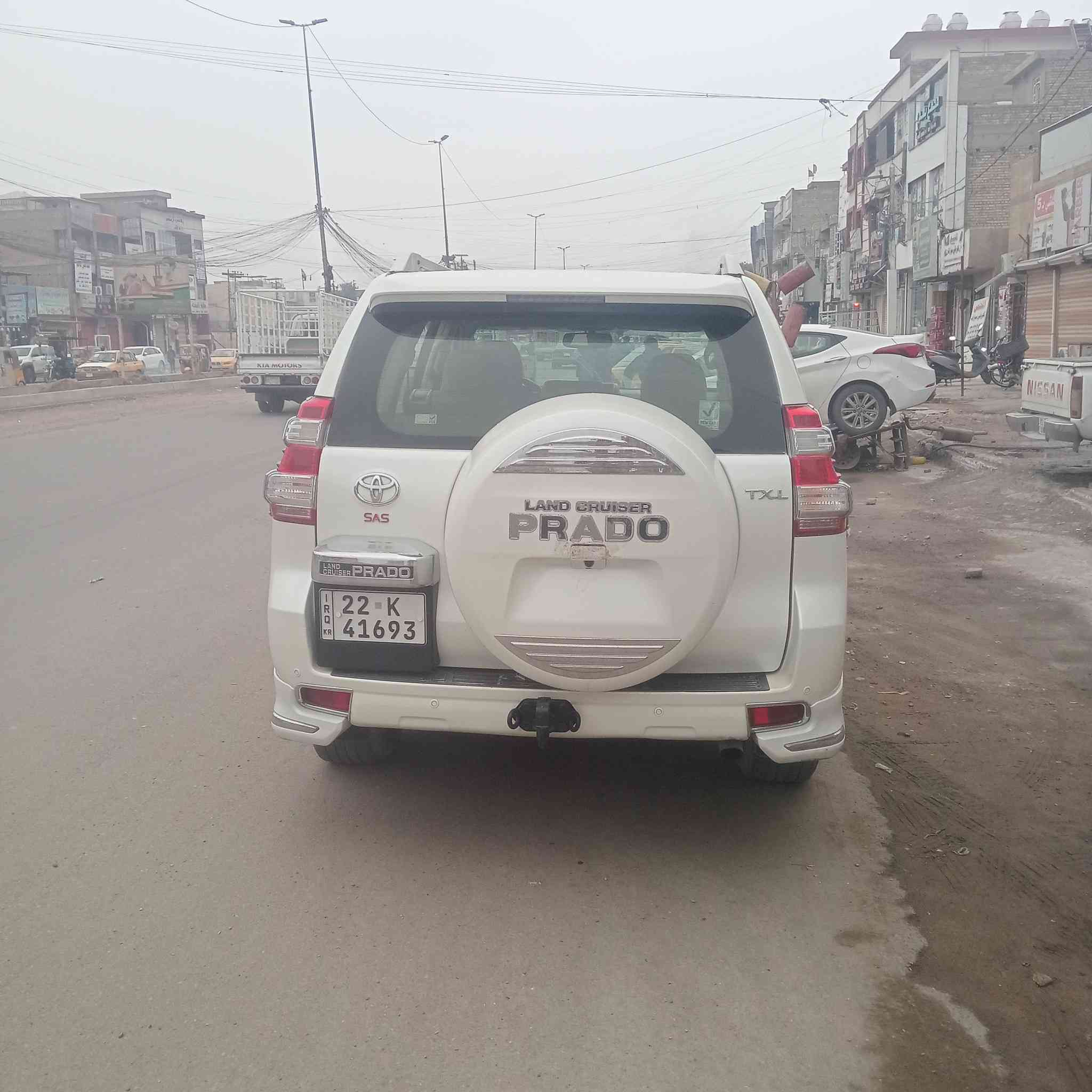 السلام عليكم برادو موديل 13 محرك 4 مكفوله عل صبغ شبر بالجاملق الخلفي رقم ربيل بسمي السياره بكاني بغداد السعر 235 وبيها مجال قليل ممتواجد عل فيس رقمي هذا ‏‪0775 558 7950‬‏
