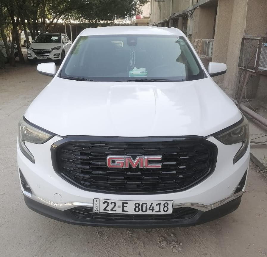 ا
جمسي تيران SLE 
موديل 2022 
*********** 
محرك 4 سلندر  
رقم اربيل جديد باسمي 
مواصفات اعتيادية 
شاشة كامرا 
رادار 
تبريد قطعتين
بصمه دخول 
تشغيل عن بعد
كشن كهرباء 
تحكمات ستيرن
بيها بنيد صبغ فقط ... 
بدون دواخل لغد شاصي كير محرك كله مكفول
سعر 165$ بيها مجال 
مكان سيارة بغداد 
صور الحادث بالمنشور
