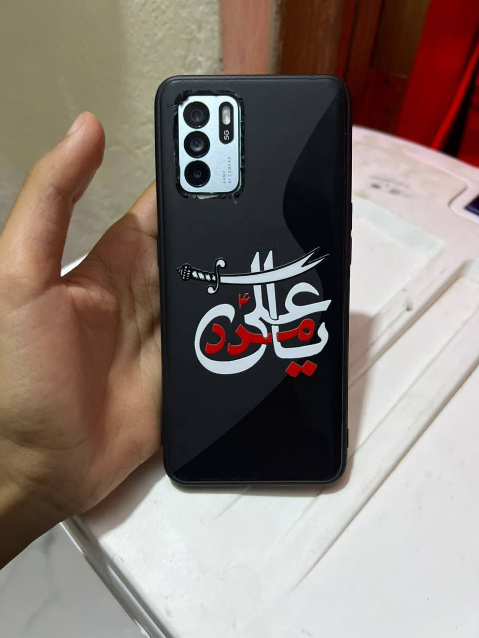 سلام عليكم 
جهاز اوبو للبيع ذاكره 128 5G الجهاز وتر مامفتوح 60 فريم ببجي بي بس شخط واحد بل ضهر كلشي شغال بي دبل شريحه يعني خطين رايده فقط مراوس مو للبيع فقط مراوس حسب القناعه عنواني السماوه رقمي واتساب *********** ومتواجد عل خاص
