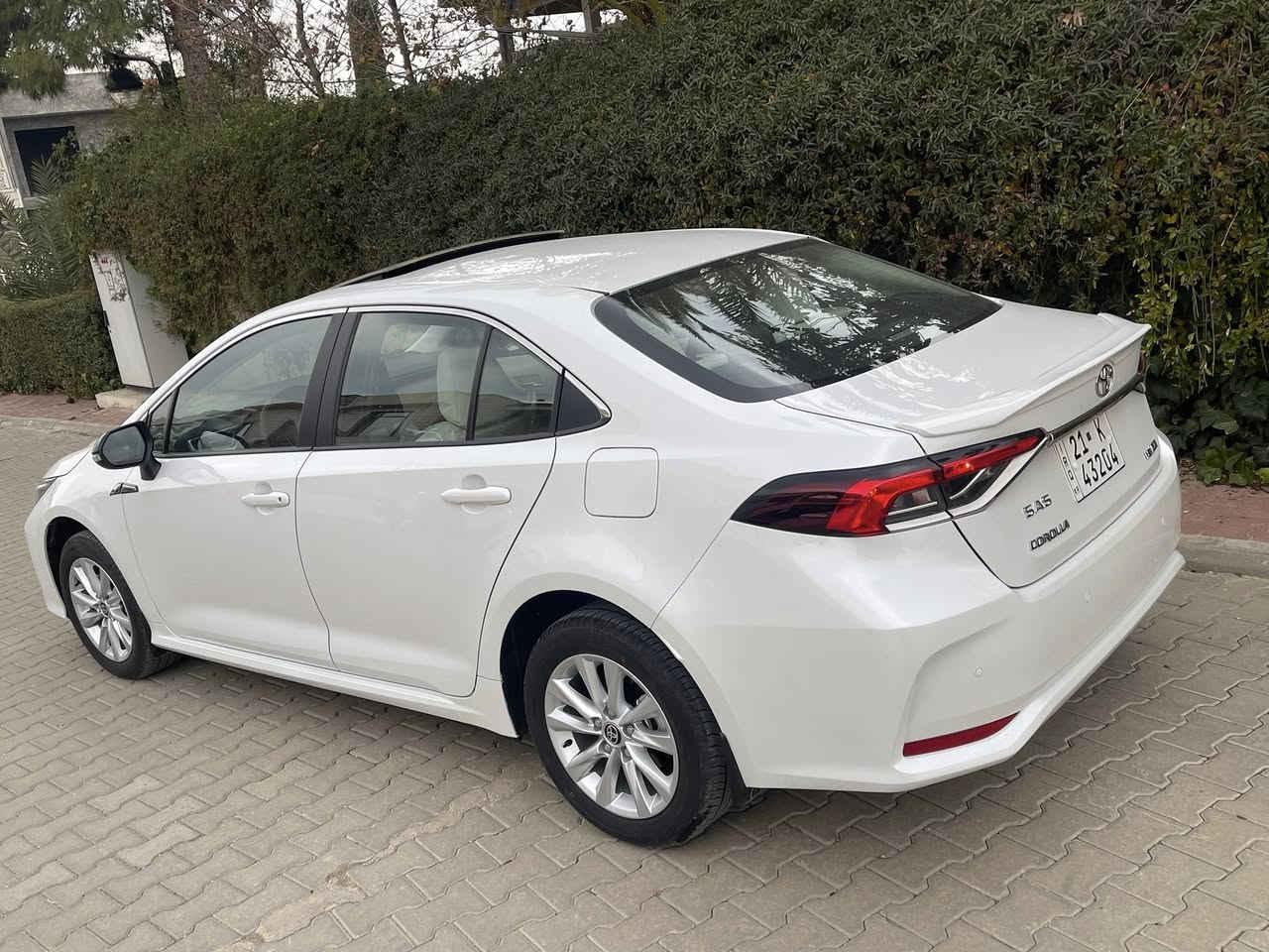 زيرروووووو( SAS )
(تويوتا كورولا خليجي شركه ساز ضمان تويوتا العراق)
2025 فول GLI فول صفر كيلو 
  شركه ساز ضمان.
صيانه مجانيه. 
بكل افراع شركات تويوتا.
  بدون صبغ، حتى دعاميات مامصبوغه.
*تحديد سرعه.
*مري سووود وكهربائي.
 * ويل كب حجم جبير.
 *  ٢ بصمه شركه .
 * مراي شفط وكهرباء اشاير بل مري.
 * داخل ابيض.
 *بصمه سياره.
* شاشه ايباد شركه فول تحكم.
 * كامل تحكمات بل ستيرن.
 * 3 مودات قياده رياضي ويكو وعادي.
 *حساسات شركه.
*كامره وشاشه شركه. 
*شحن وايرليس جارج
 * جناح على صندوق (سبايدر).
 * لايتات زينون وليد.
 * مرآيات فوتو.
 * سلايد روف.
 *اطارات يابانية شركه.
 * سبير شركه منازل.
 * لايتات أمامية و خفيفة LED.
 * السيارة  ( بعده مام راقمه سياره زيرو+عندي مرقمه سليمانيه )
موجود سليمانيه وضمانه بعدله سنتين
***********
