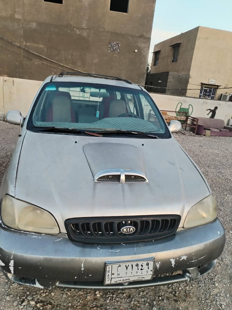 كرنفال
موديل2000
السياره كاز
مكينه وكير على فحص
مكان سياره  السماوه
السعر 33 وبيه مجال
***********
