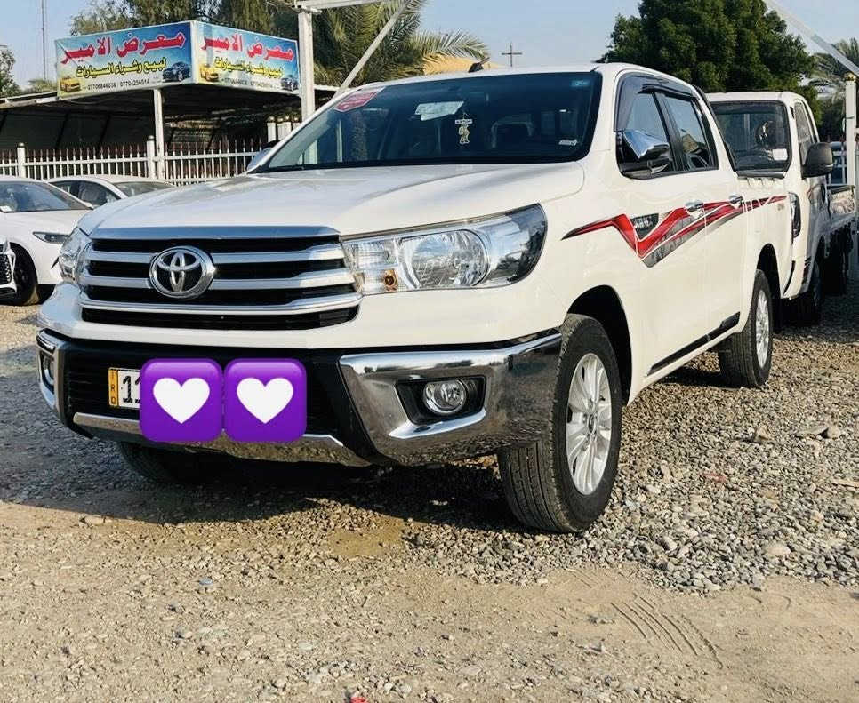 للبيع : تويوتا هايلوكس ⁦2025⁩ ساز  SR5 

فول مواصفات

الفئة : SR5  اوتوماتيك بانزين 

ضمان شركة ساز SAS 

فول بصمة كشنات تبريد مري كهربائي كاميرا خلفية

ماشية 30 الف حقيقي

السيارة جديدة بمعنى الكلمة 
كفالة عامة من كلشي شرط الفحص

رقم بغداد شرط التحويل المباشر 

مكان السيارة | ديالى 

السعر 3 شدات بي مجال بسيط حق الجية 

الشراي يتصل هذا رقمي 

***********
