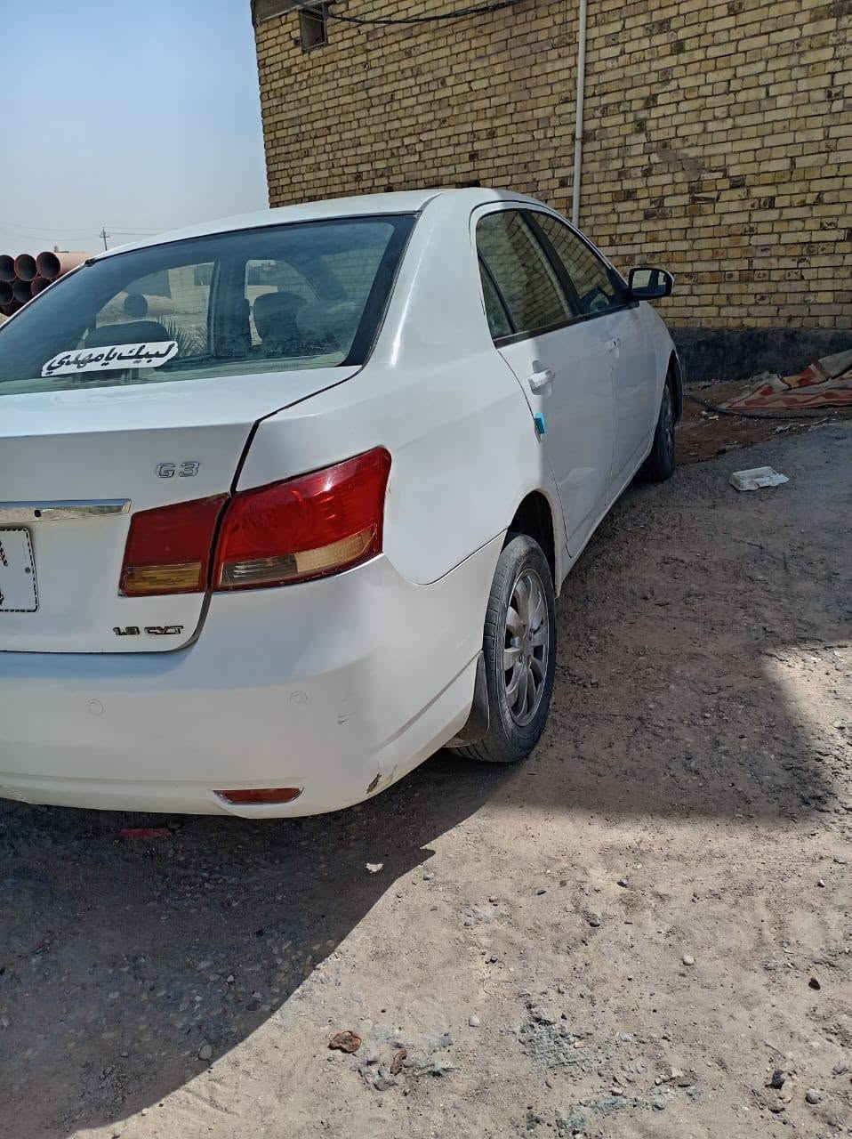 سلام عليكم BYD جي 3
م2013 حداديه ودواخل انضاف كيره ومكينه عطلانات 

السعر ٣٥ وبيه مجال ه *********** مكاني ناصريه مركز
