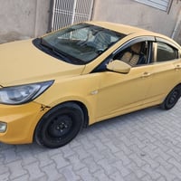 اكسنت وارد خليجي ٣٠١٣ محرك دوش تخم تاير جديد باتري جديد صدر أمامي جديد...