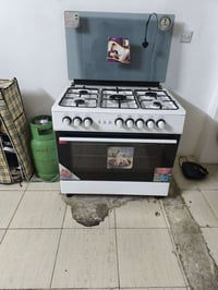 فرن غاز • موديل ايطالي • كهرباء وغاز