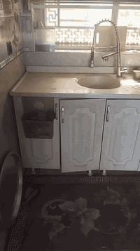 حسينيه الراشديه • كاونتر ٧م ونص • مع طباخ