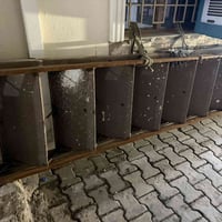 درج حديد ثقيل • ٤م×٧٥سم • ١٣ باية