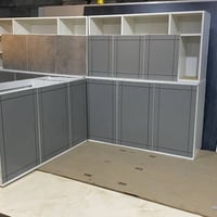 دولاب متر و20 • سنك مرمر • ملحق