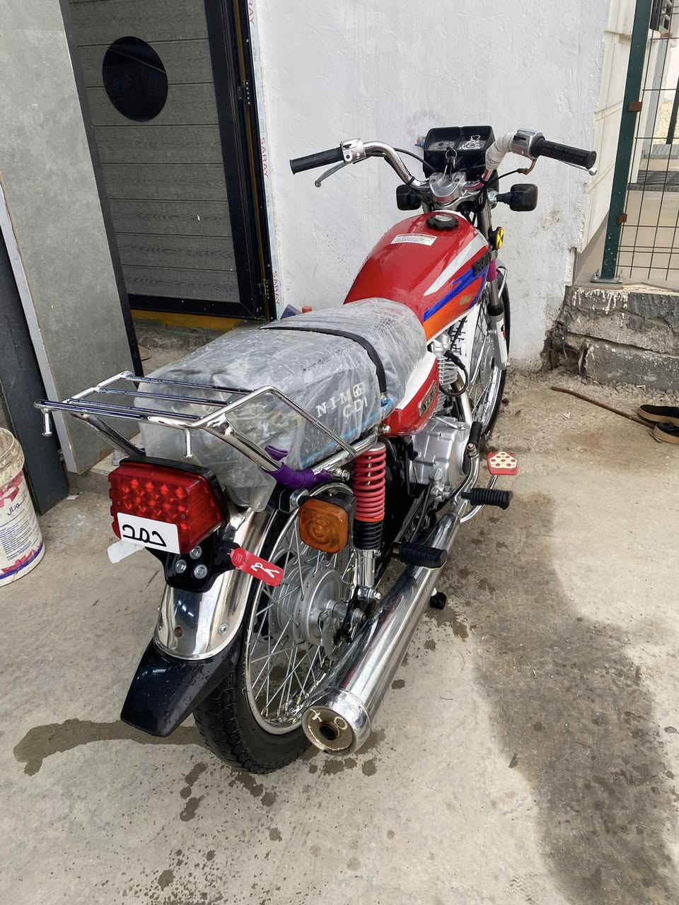 سلام عليكم  دراجه نامه للبيع موديل 25 دراجه خير من الله شلعه فول دراجه جديده بعدهه زيرو أوراق كامله كهربائيات كامله دراجه مكفوله كفاله عامه السعر 700 وبيهه مجال مكاني ديالى كنعان الستفسار ***********
