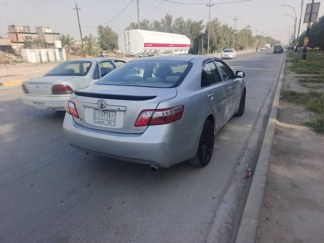 كامري
ي مديل 2007 خليجي 
مكينه 2400 
مصبوغة عام 
مكينه وكير وتبريد 
و حداديه جدد 
تخم تاير 
مكاني كربلاء 
السعر ٧٥ وبيها مجال 
***********
