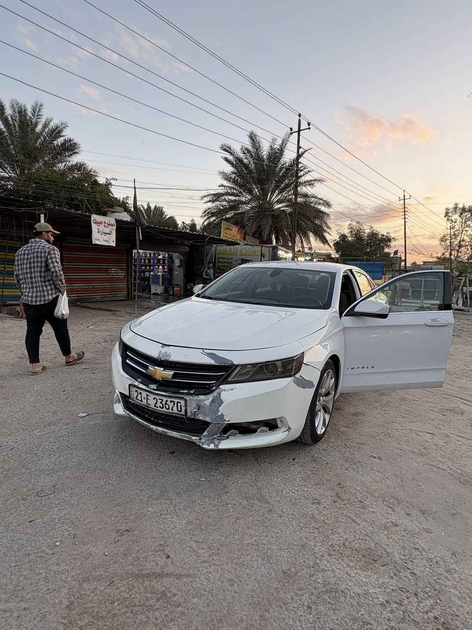 سلام عليكم انباله المديل 2017 وراد امريكي الضرر جامغلين وبنيد الاماميات جنتنه من سليمانيه ب 2020 ب 160 وسياره خير من الله جايه على ايدي ما بيه نقص بس دعامة اماميه  تحويل ب اسمي محرك 2400 وميحتاج اسولف على انباله معروف مواصفات نص الرقم *********** رصيد
 واتساب ***********. من رخصت الادمن المحترم السعر ١٣٠
