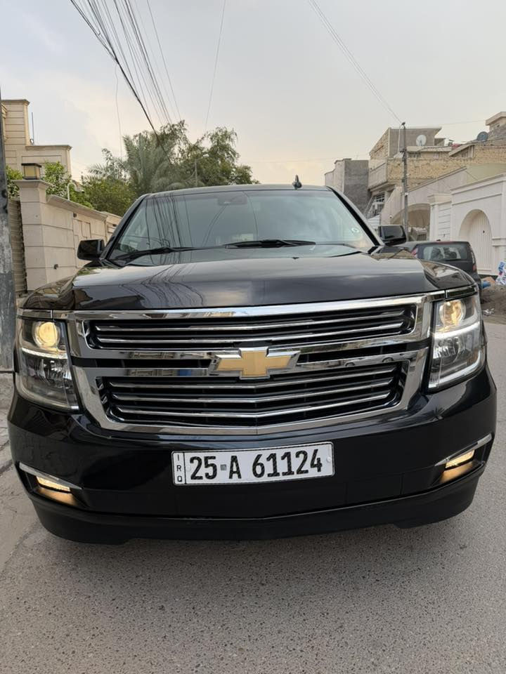 السلام عليكم 
تاهو سوبر مان موديل 2017 فول لمتت LTZ دخول جديد مال ضباط صار 6 اشهر داخلة للعراق اني المستورد باسمي سنوية سيارة بحالة الوكالة جديدة وضع شركة إذا اكو مراوس لاندكروز موديل 16 وفوك بية صبغ جاملغ فقط والباقي مكفول حته من البارد والشخوط مكفولة مكينة كير صدر تبريد تخم تاير كلة جديد بالعافية عل ياخذها مكان السيارة كركوك القادسية سعر 325 وبية مجال رقم موبايل ‭0770 308 5731
