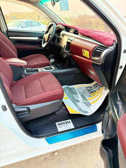 سلام عليكم هايلوكس ٢٠٢٣ استقطاع مباشر ينطي وكاله عامه مطلقه سياره اخت زيرؤ كفاله عامه من زلغ وصدع تايرات شركه سبير مانازل بصماتها ثنين كتلوكاتها كاعياتها اصليات
مكاني الناصريه قضاء الشطره 
السعر ٢٧٠ بيع او مراوس 
***********
