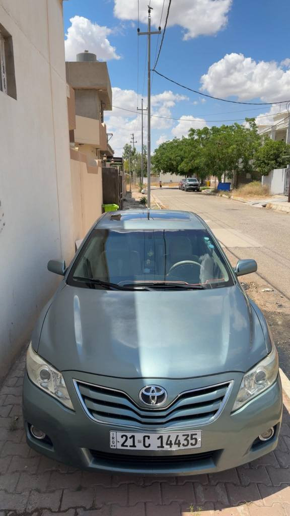 كامري 2010 كندي كلين بدون ضرر بدون تبديل ليبل واحد فقط باب سايق تعديل بارد بي موضح بلصوره كير مكينه تبريد بلشرط بسمي سنويه جديده بطاقه بانزين بي السعر 108 وبي مجال شويه
*********** كركوك, العراق
