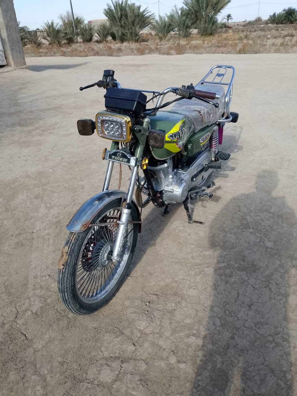 السلام عليكم دراجه للبيع 24 اوراق اصولي مكاني القاسم سوق دوهان السعر 650 وبيها مجال هذا رقمي***********
