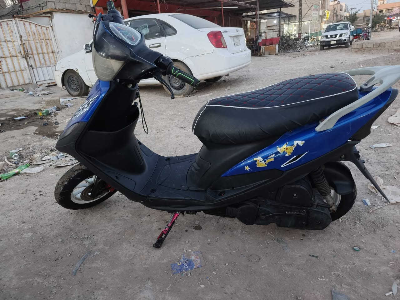 للبيع فقط ماكس 120عدله دراجه جاهزة مكينه 49 خرسه شلعه معدل
دراجه كلش حلوة تايرات جدد كهربائيات كله شغال صالنصهfm 

وياله رياضي فلنجه الجبيره رياضي فج بريك رياضي بستمين دراجه نكره بكل وقت العنوان بعقوبه تقاطع القدس السعر450

***********
