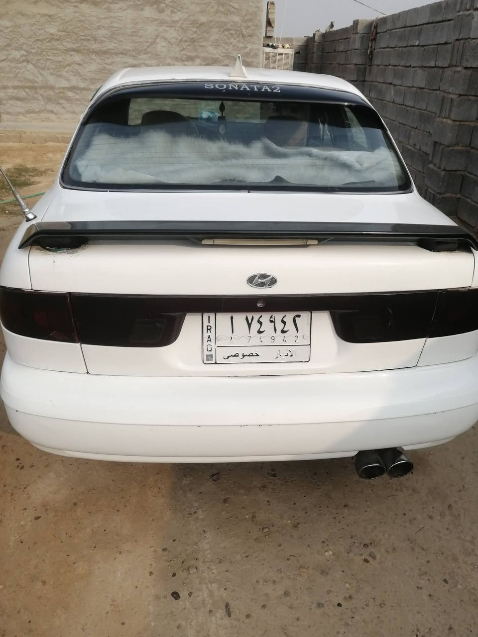 سوناتا رقم أنبار نظافة فوول تبريد شغال ثلج 
المحرك بدلته جديد قبل شهرين مال گصه شرط الفحص الگير بدلته قبل اسبوع مال گصه شرط تفحص وتاخذ وكالة تخويل بالتحويل بأسمي مكاني الانبار الفلوجة السعر 45 وبيه مجال بسيط للشراي للأستفسار عالخاص أو الاتصال على الرقم ***********
