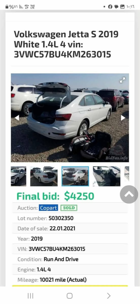 جيتا 2019 حادث وصبغ بنيد وقبغ جنطه ماشيه 82 رقم بغداد باسمي السعر 130المكان بابل  للاستفسار الاتصال ***********
