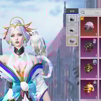 حساب ببجي • مستوى ٨٣ • ٦ كونكر