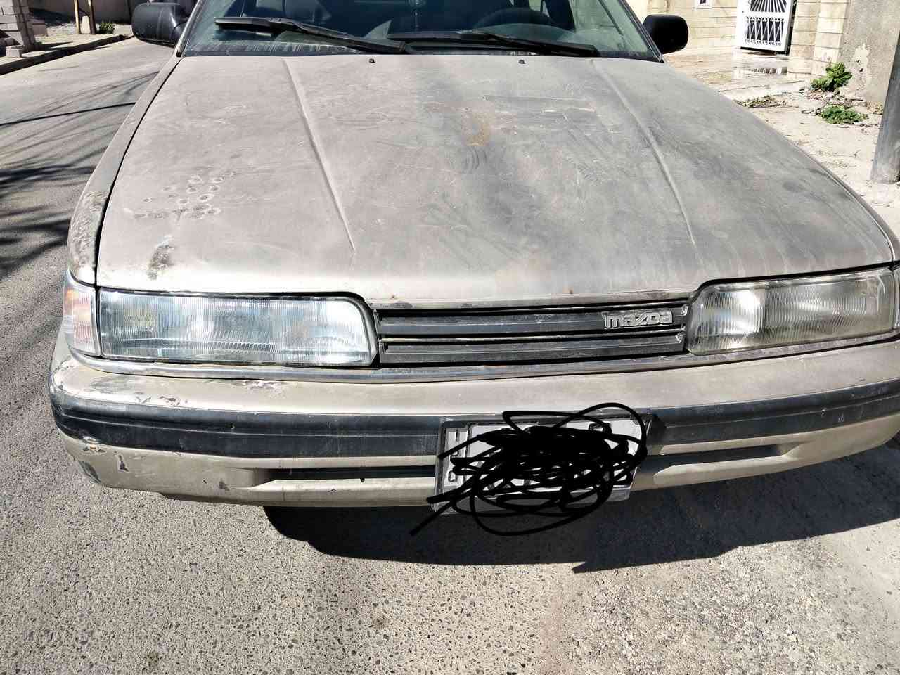 مازدا 626
الموديل1990
نينوى رقم اجنبي
شرط التحويل
كابون بانزين
المحرك 12بخ 
الكير اوتوماتيك
تدفئه شغال تبريد معرف بيهم 
جامات كهرب
ستيرن بور
قفل مركزي
السيارة كامل مواصفات
السعر 38 بيها مجال ***********
