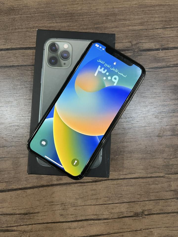 ايفون 11 pro برو فقط
دبل سيم كارد
نموذج M

بطارية 61 الأصلية (لا معلاية ولا مبدلة)

ذاكرة 64

كارتونة الأصلية وشاحنه وياه

الجهاز جدا نظيف ونظافته 99 ٪ 

ما مبدل بيه ولا قطعة ولا مفتوح ابدا 
من الشركة عندي 
وحتى وصل شرائه بوقتها عنديّ وبإسمي 

سعره 250 الف


**إذا كنت صاحب هذا الإعلان وتريد حذفه لأي سبب، رجاءا أرسل رسالة إلى الدعم الفني**