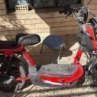 مرخصت الادمن دراجه شحن للبيع 6 بطاريات الدراجه نضيفه كلش رايدها 300 وب...