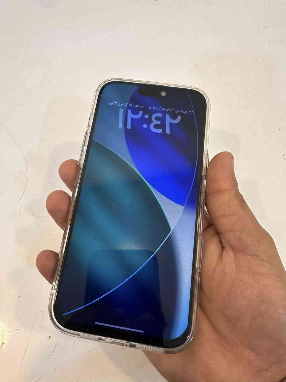 أيفون ١٦ برو ماكس ذاكرة ٢٥٦ بطارية 🔋 ٨٩٪؜ شرق أوسط مبدل شاشة فقط نوعية وسط والشاشة مكسورة من جوة فقط مامبينة بدون ملحقات مكاني نجف رايدة ب٨٤٠ وبي مجال ***********
