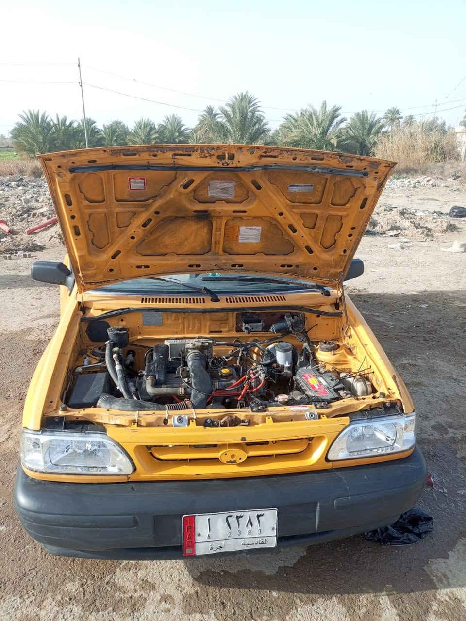 سايبا مديل 15 رقم قادسيه سنويه ل 27 مصفره هيهئه وغرمات مداور ثاني يوم  مكينه وكير وحداديه وتبريد مكفوله
دواخلهه نضيفه سعر 33 وبيهه مجال حك جيه ***********
