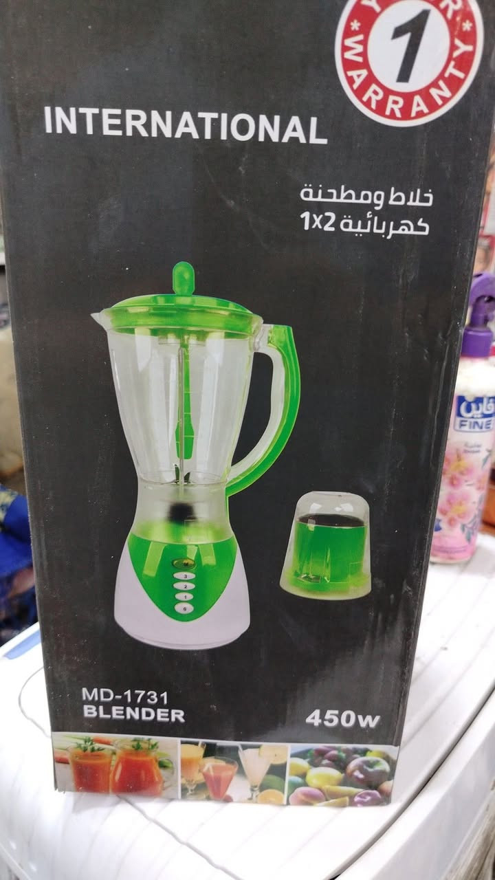 عرض مميز لزبائننا الكرام 🎉
🔥 خلاط كهربائي مع طاحونة ⚡ القدرة: 450 واط ✅ درجة أولى 💯 جودة ممتازة وأداء قوي
💰 بسعر الجملة: 22,000 دينار فقط
📍 معرض نبع الفرات للتجارة العامة العنوان: سوق المحاويل التجاري، قرب السوق العصري، مقابل كافتريا هاني وطرشي البركة، بالقرب من مكتبة القلم.
🚚 خدمة التوصيل متوفرة
📞 للطلب والاستفسار: ***********
🌹 أهلاً وسهلاً بكم، نتشرف بزيارتكم وخدمتكم. حياكم الله.
